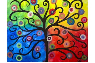 Paint Nite: Circle Tree